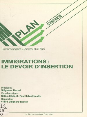 cover image of Immigrations